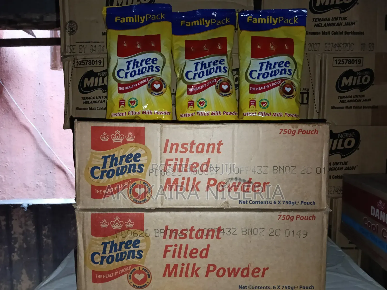 Three Crowns Milk 750gm by 6