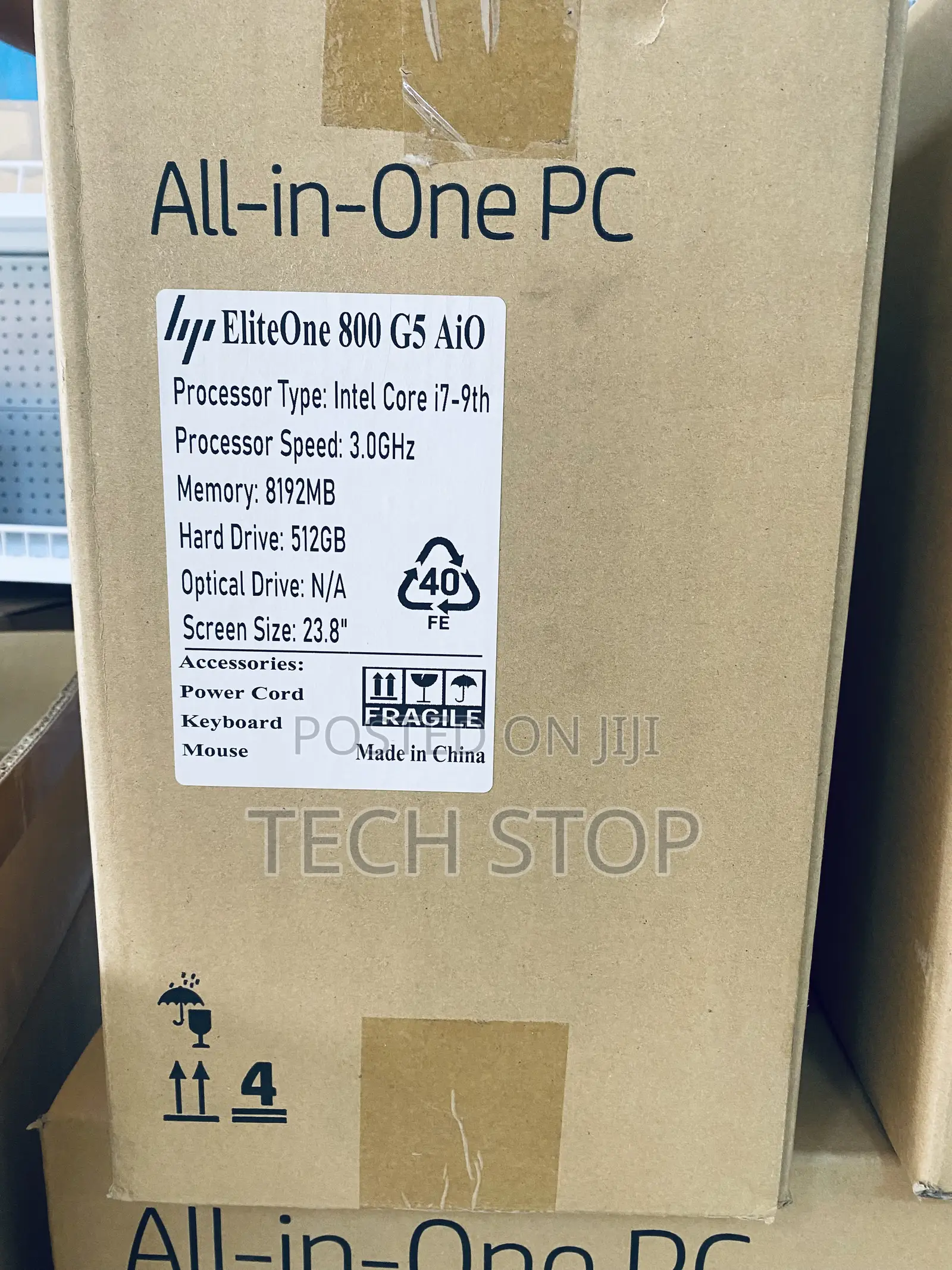 New Desktop Computer HP EliteOne 800 G6 8GB Intel Core i7 SSD 512GB