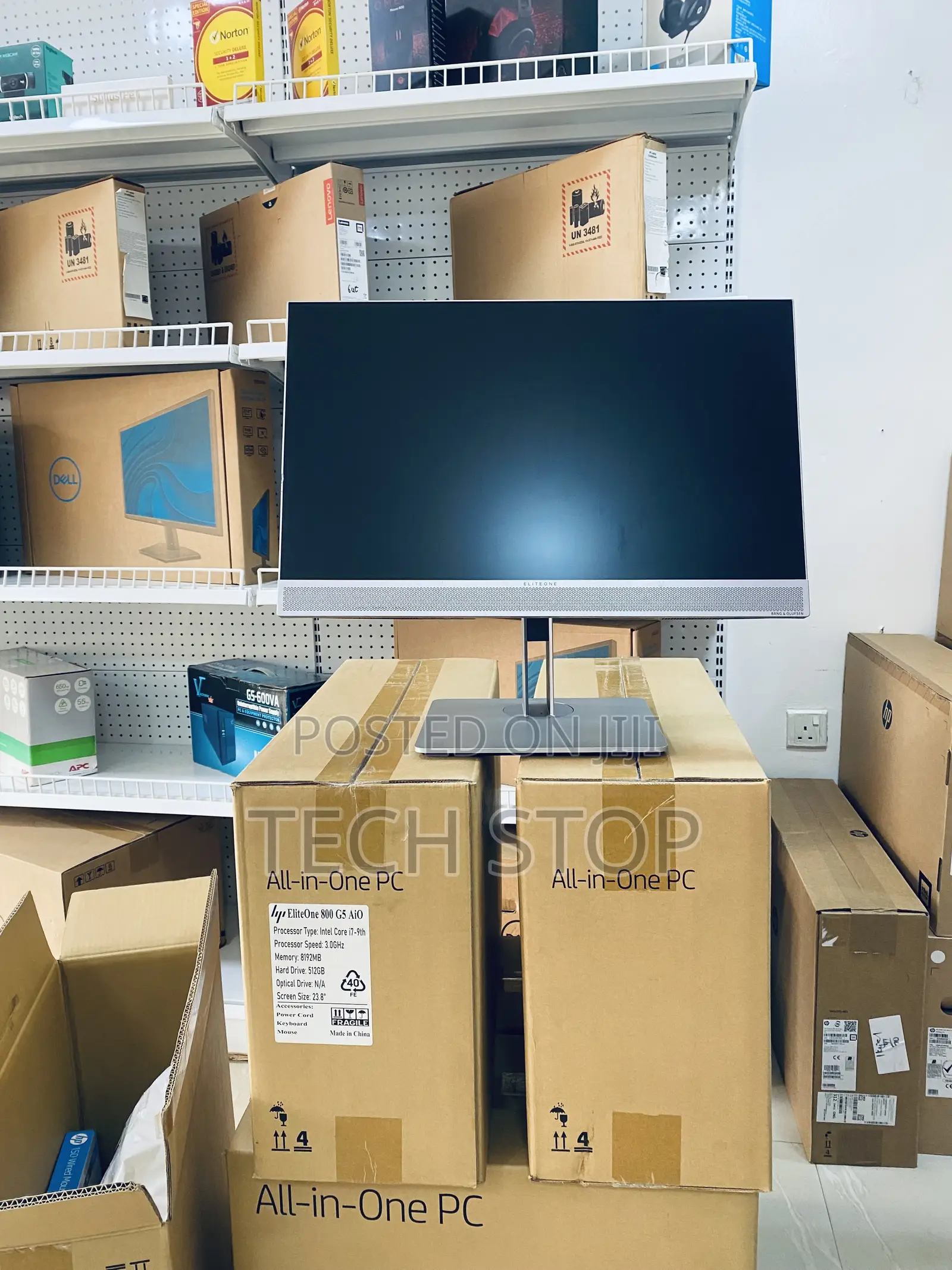 New Desktop Computer HP EliteOne 800 G6 8GB Intel Core i7 SSD 512GB