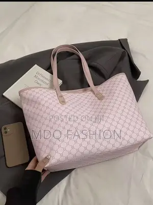 Tote Bag – Spacious Pastel Pink Shoulder Bag