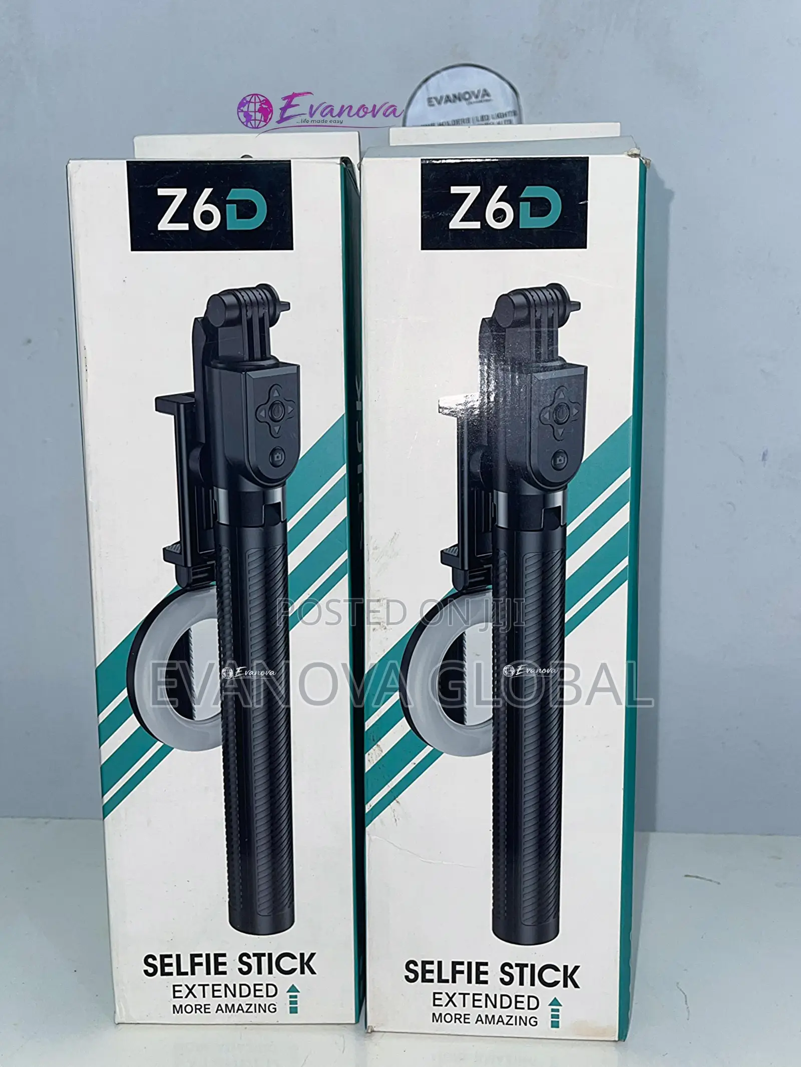 Z6D Selfie Tripod and Fill Light