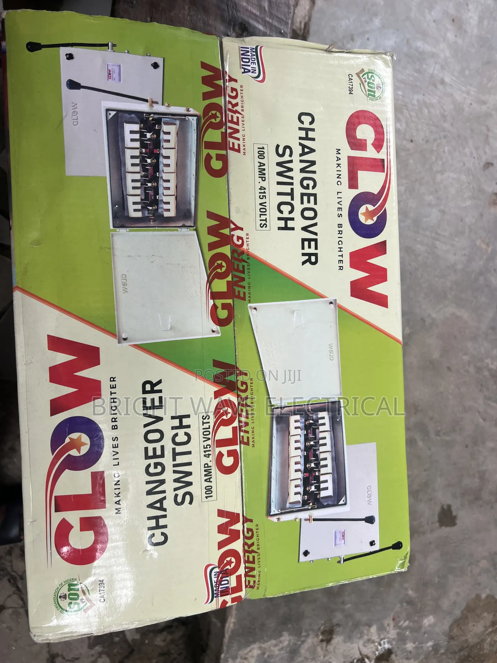 100amps Glow Changeover Switch