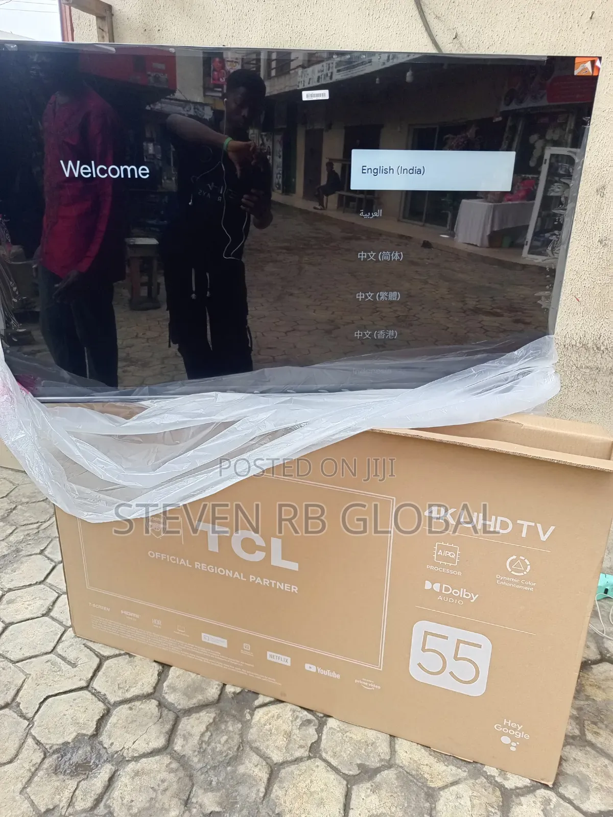 TCL 55" UHD Google Smart Led TV | 55V6B