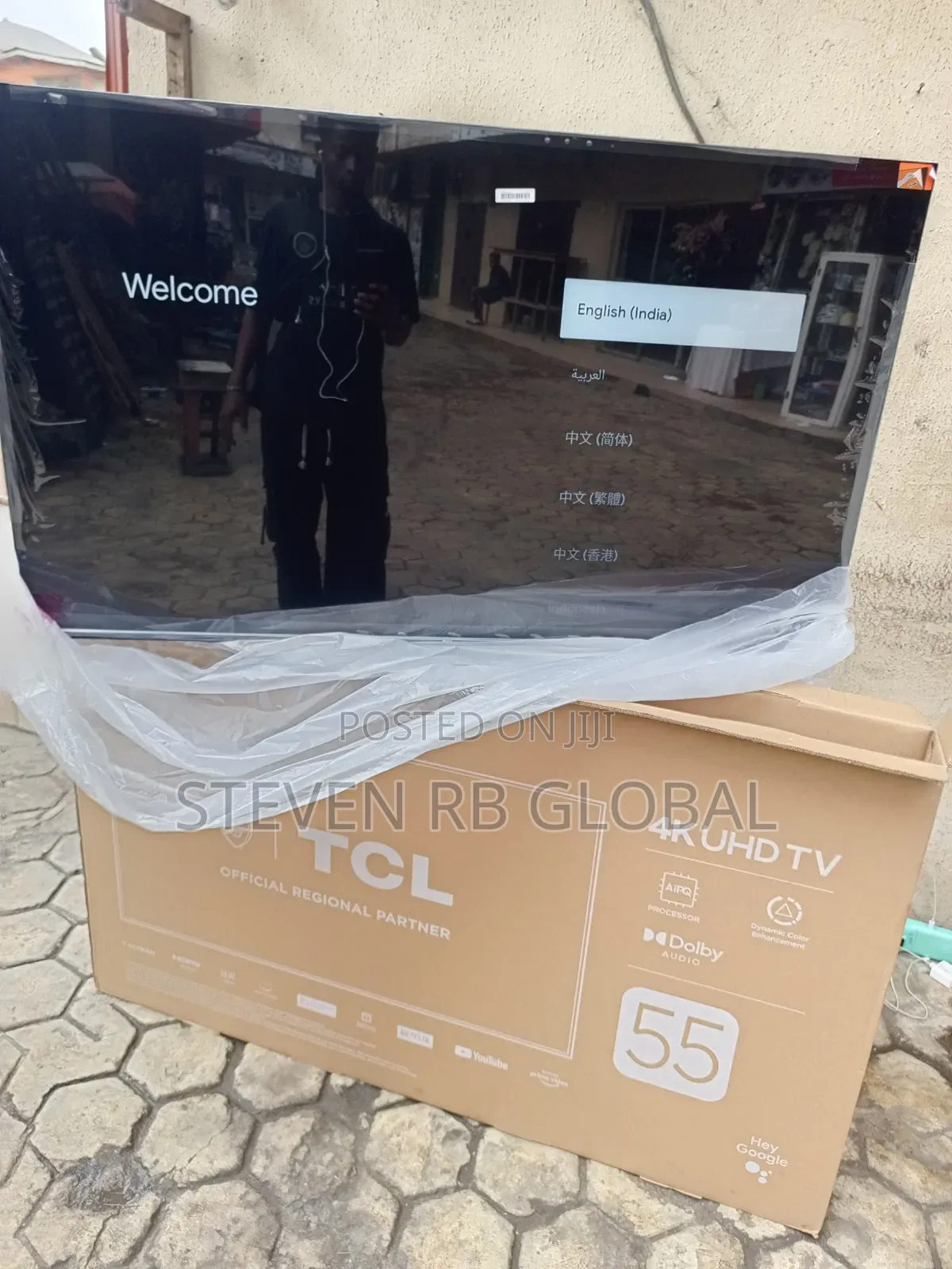 TCL 55" UHD Google Smart Led TV | 55V6B