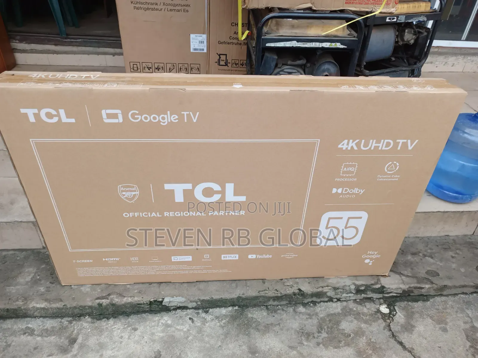 TCL 55" UHD Google Smart Led TV | 55V6B