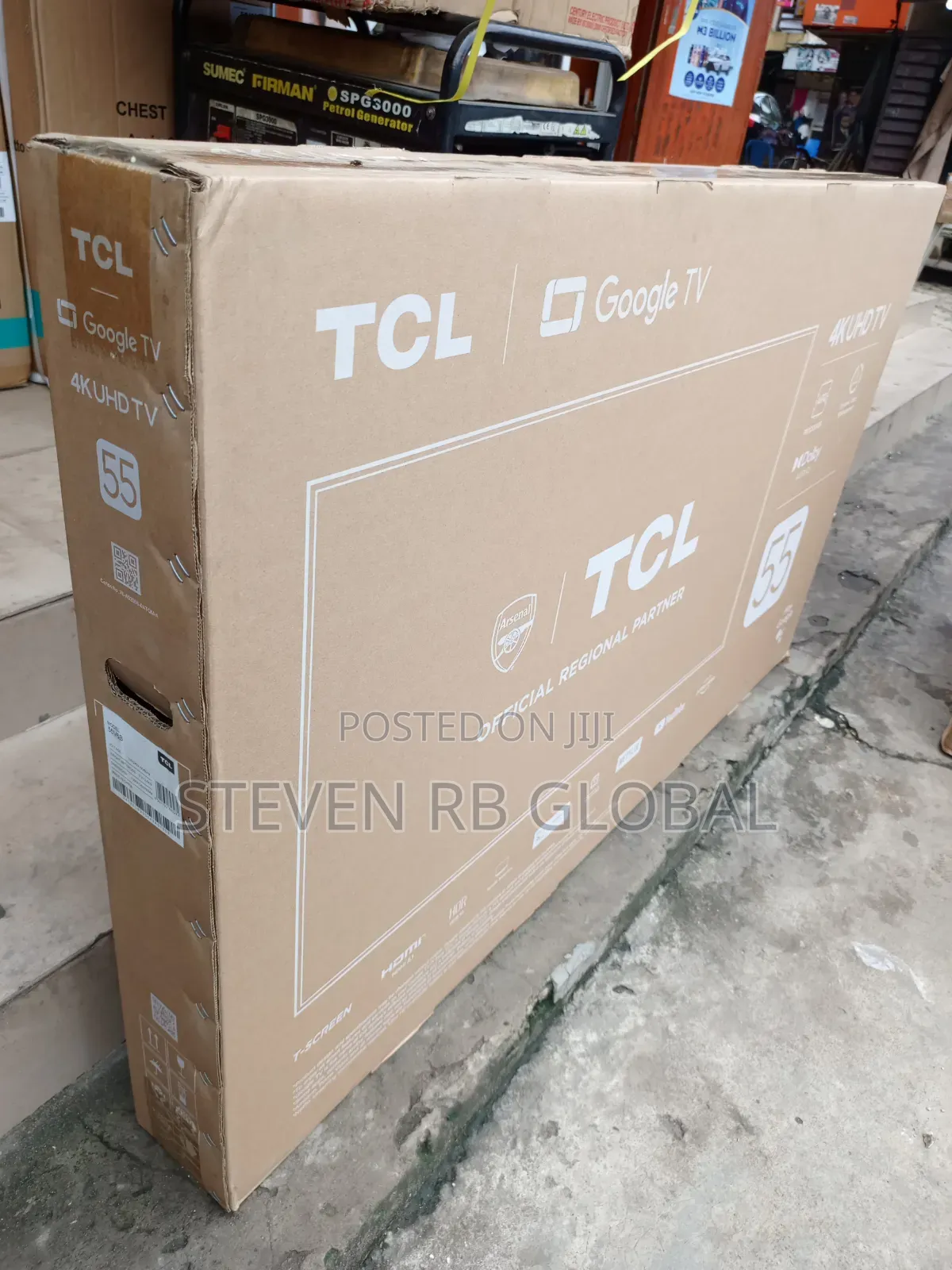 TCL 55" UHD Google Smart Led TV | 55V6B