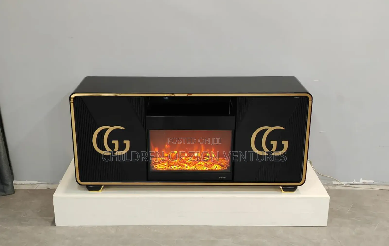Fire Bench TV Stand (GG)