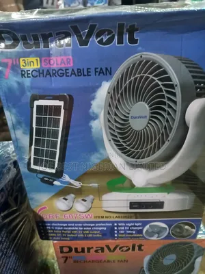 Solar Table Fan