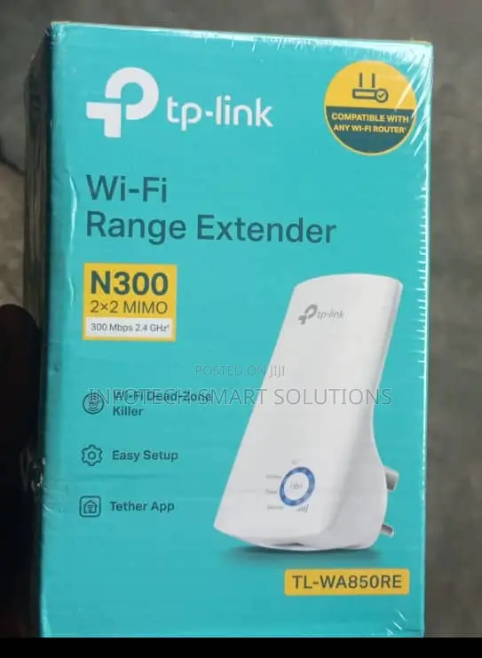 TP-Link TL-WA850RE 300Mbps WiFi Range Extender Repeater