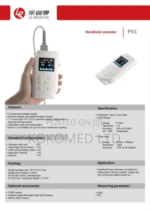 Handheld Oximeter