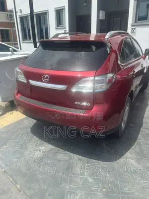 Lexus RX 350 2011 Red