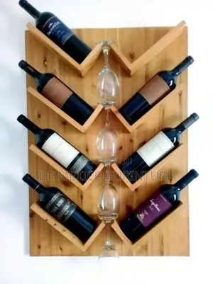 Wine Bar Made With Plywood