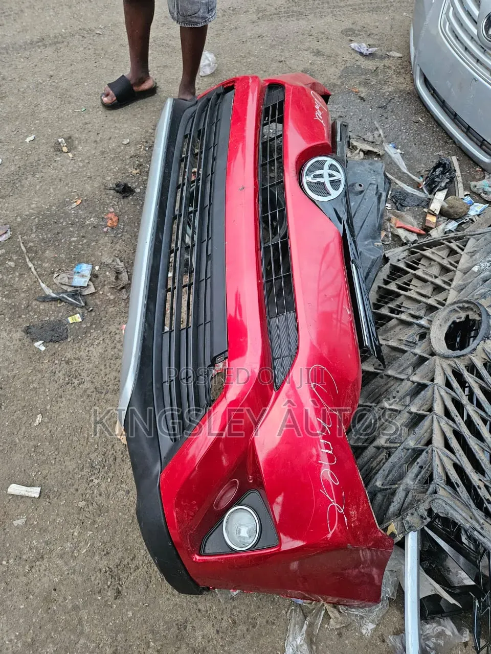 Complete Front Bumper RAV4 2014 Model
