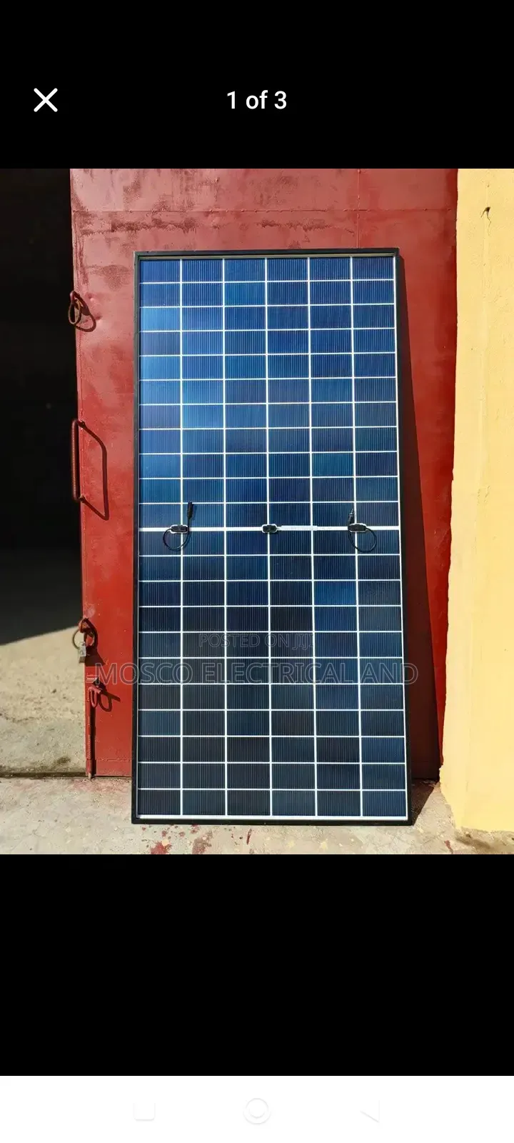 550watts Jinko Solar Panels