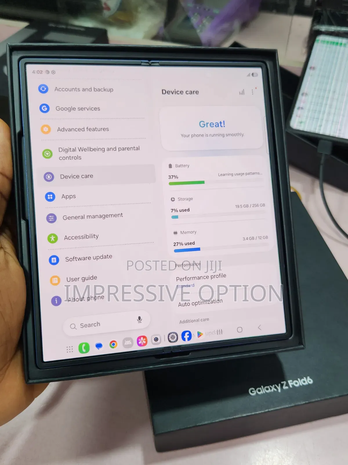 Samsung Galaxy Z Fold6 256 GB Blue
