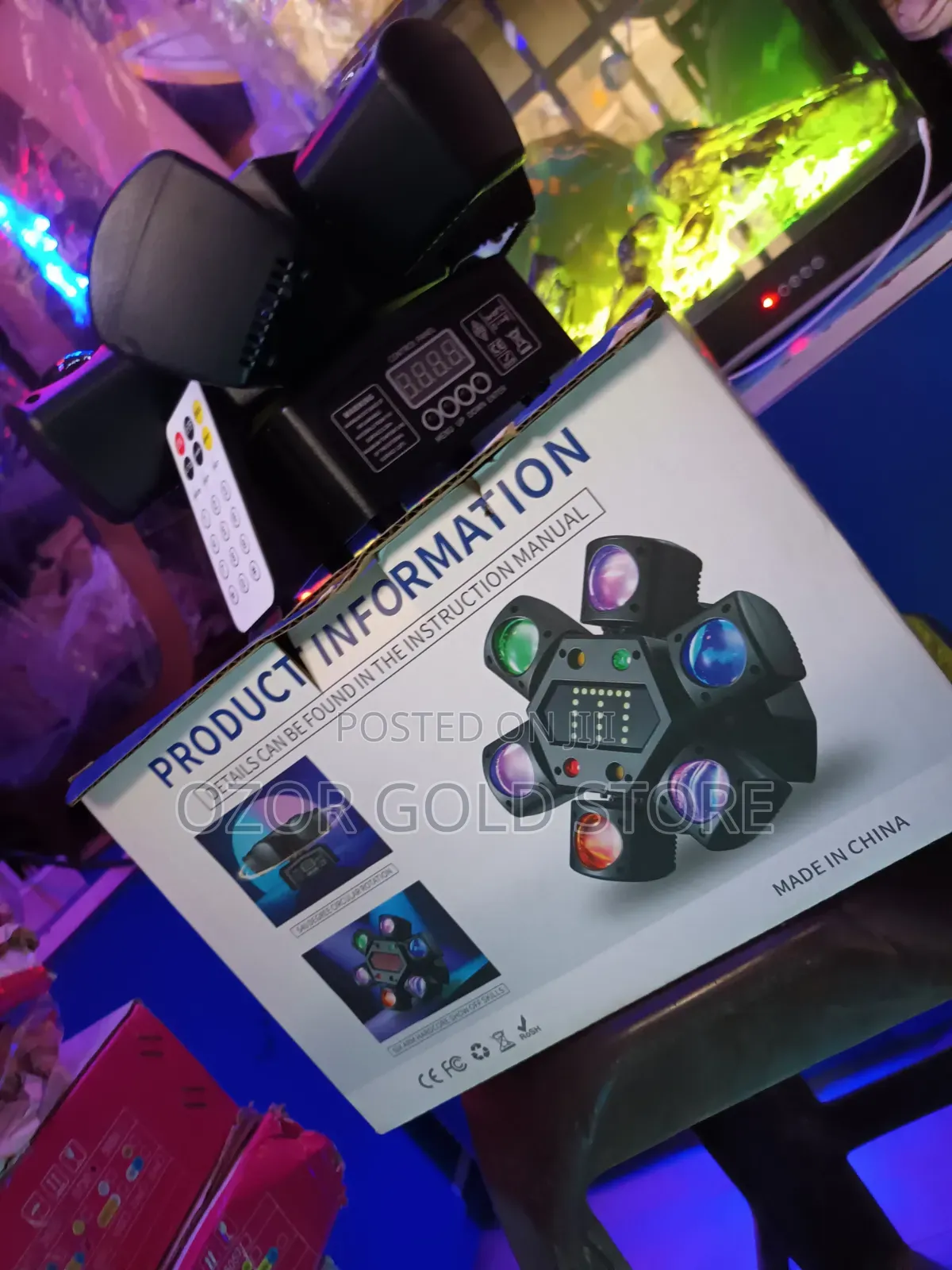 6arm Spider Light With Dig