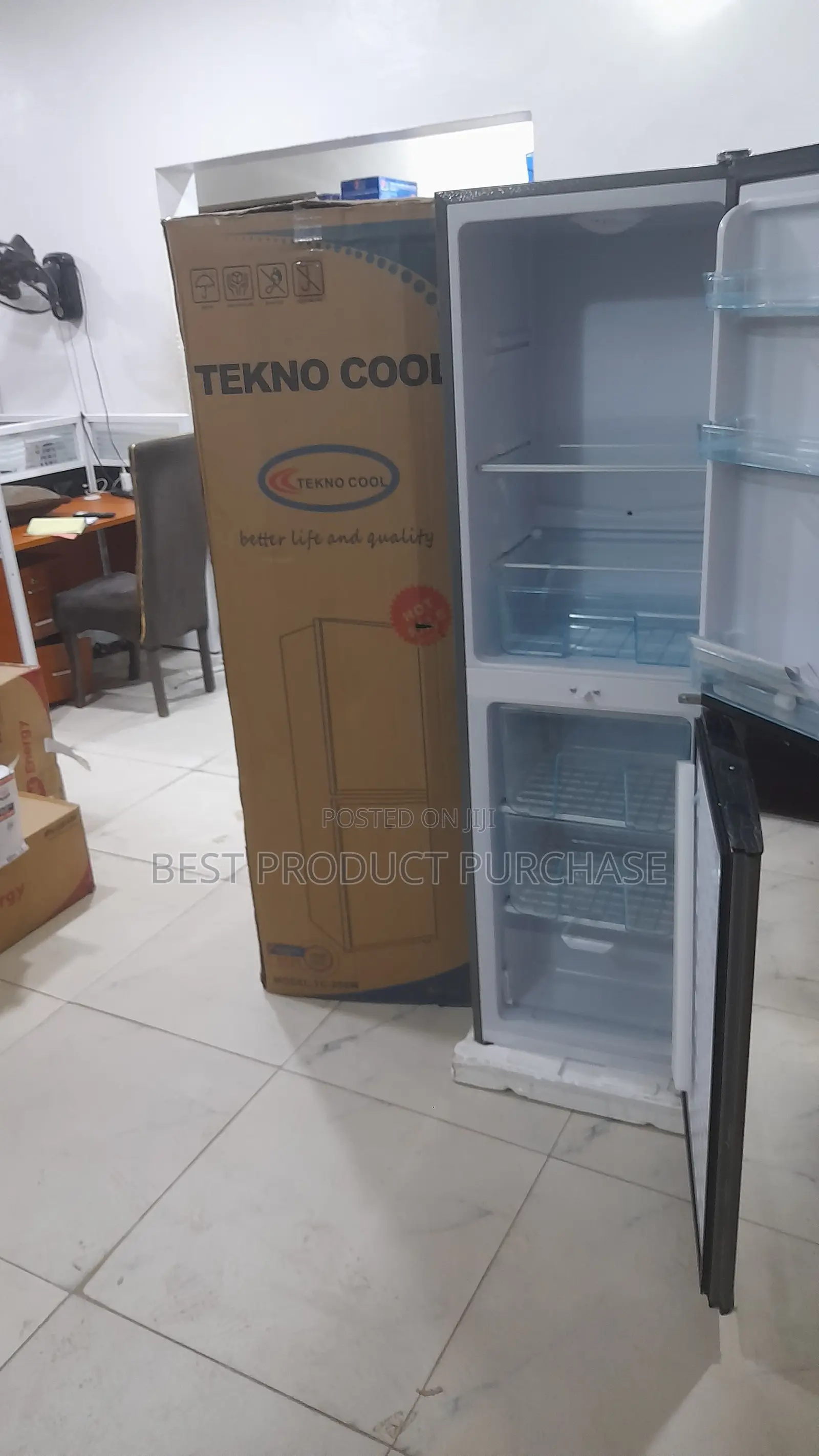 Energy-Efficient Tekno Cool TC-200W Fridge (Brand New)