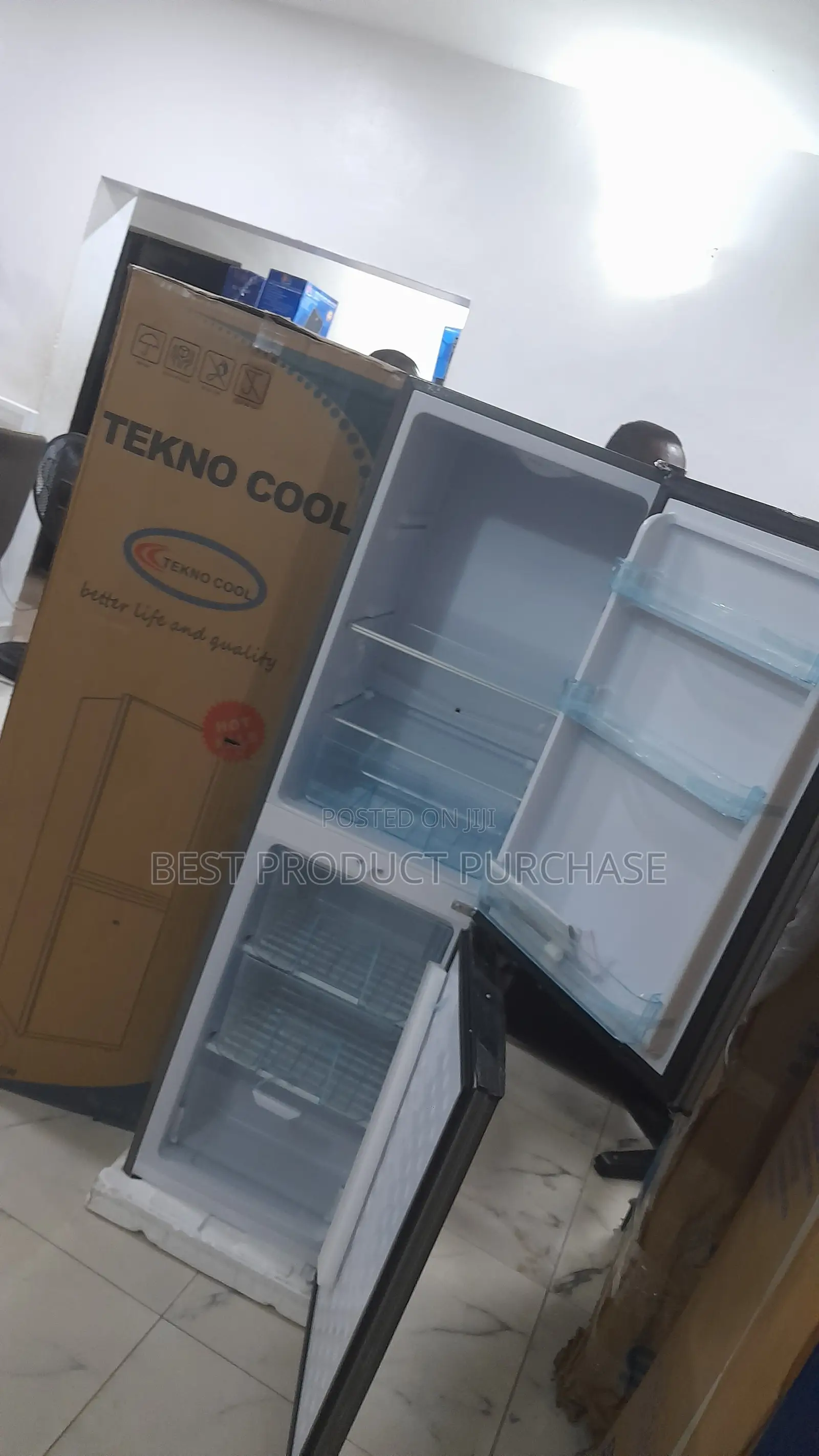 Energy-Efficient Tekno Cool TC-200W Fridge (Brand New)