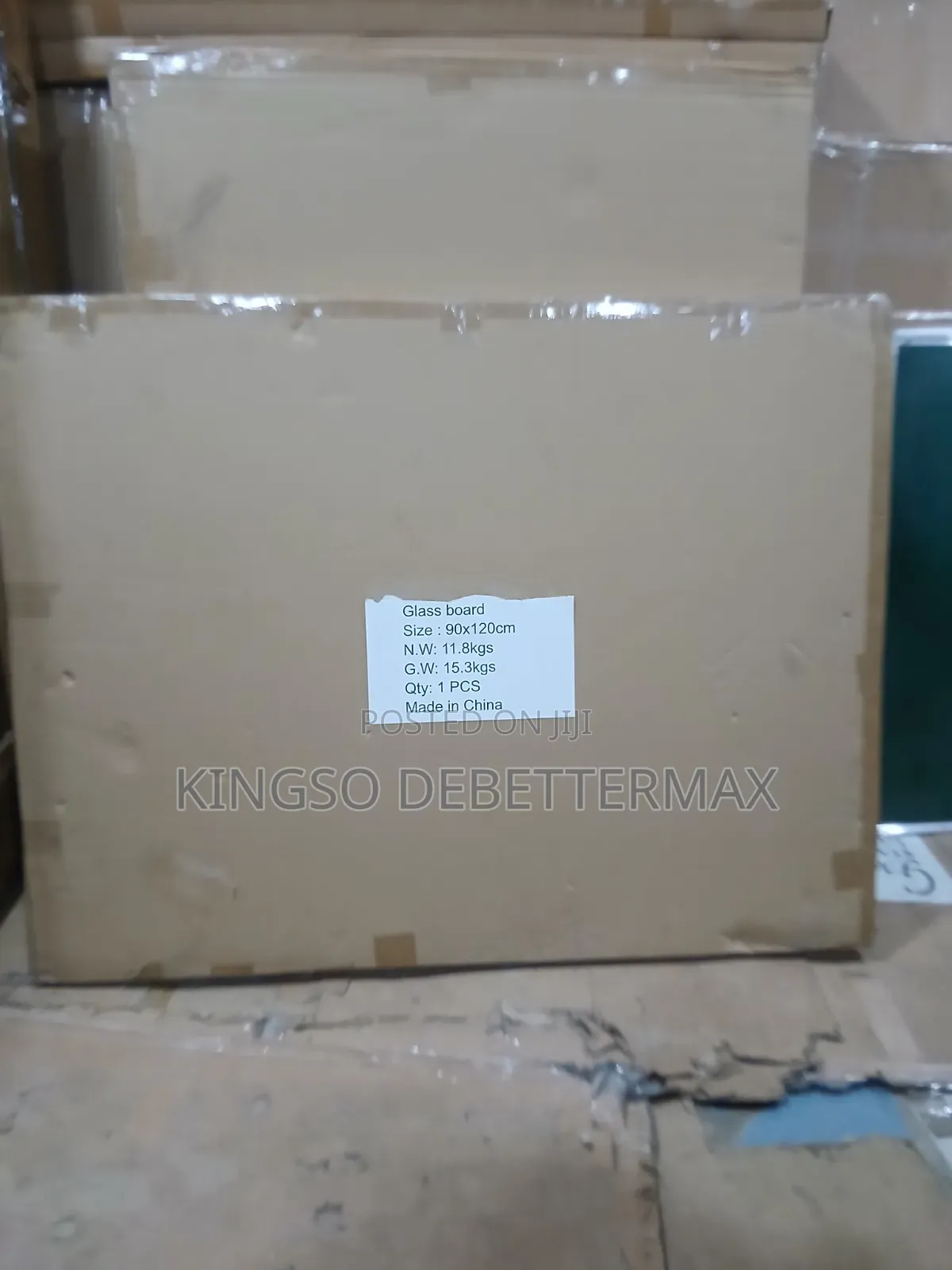 Executive Glass Whiteboard With Stand(120x90cm) 4x3ft