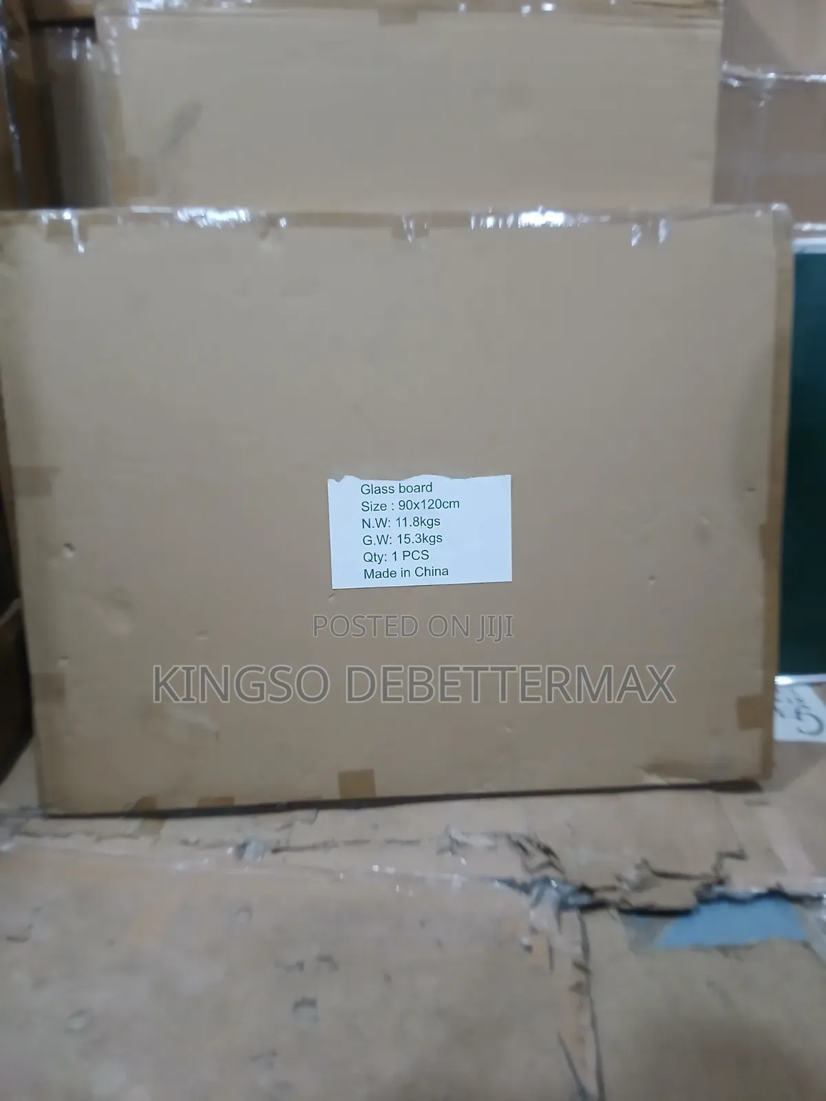 Executive Glass Whiteboard With Stand(120x90cm) 4x3ft