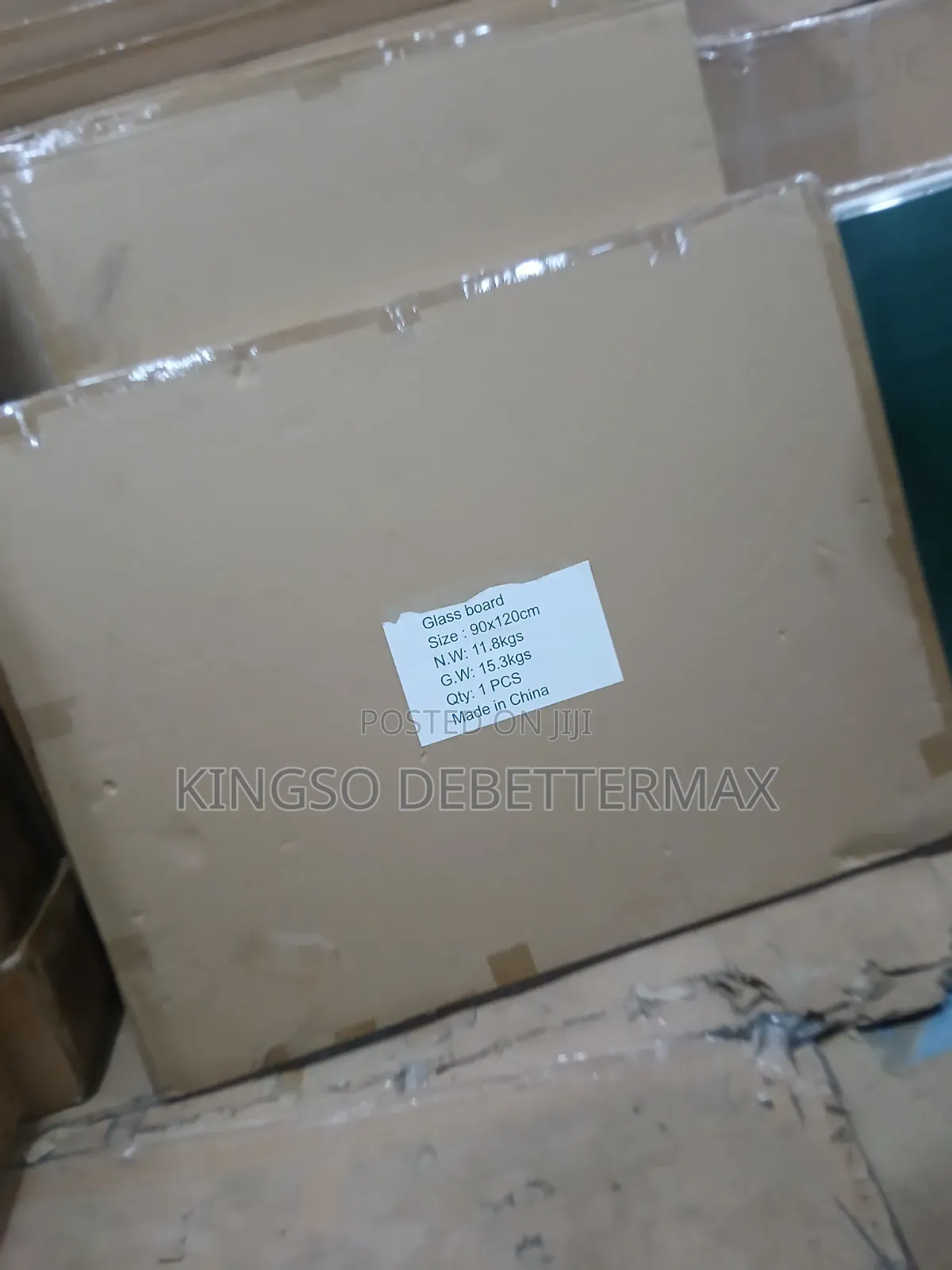 Executive Glass Whiteboard With Stand(120x90cm) 4x3ft