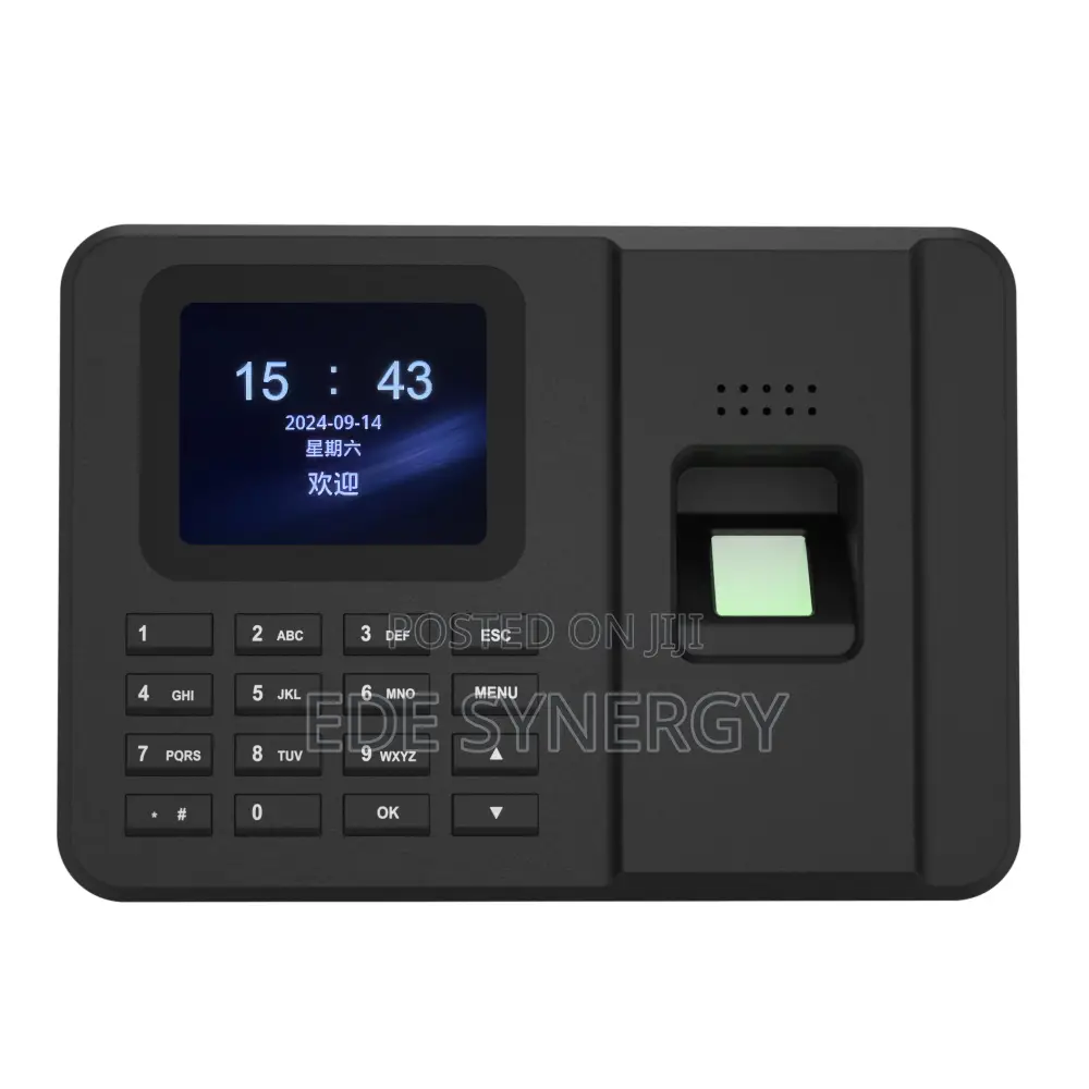 Fingerprint Module Recognition Time Card Machines Easy Setup