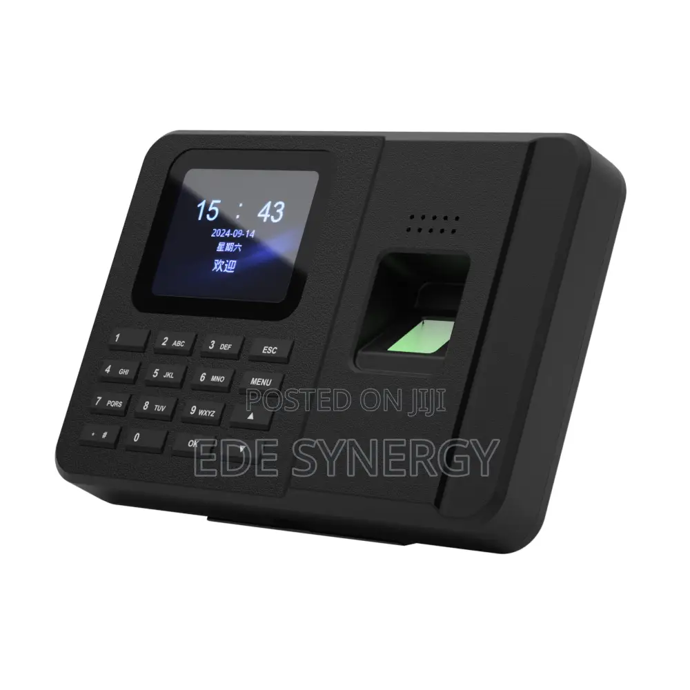 Fingerprint Module Recognition Time Card Machines Easy Setup