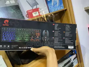 RAIKU R905 Wireless Gaming Keyboard and Mouse Combo