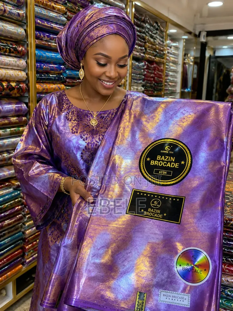 Bazin Brocade