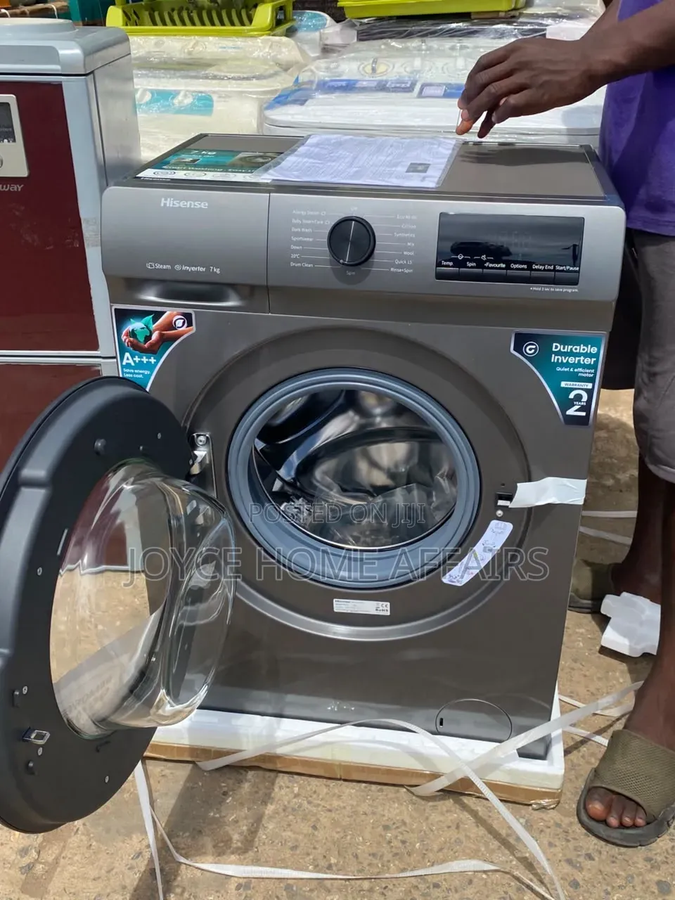 Hisense 7kg Automatic Front Loader Washing Machine