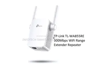 TP-Link TL-WA855RE 300Mbps WiFi Range Extender Repeater