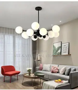 Luxury Modern Nordic Globe Chandelier -for Living Room, Bedroom, Hotel