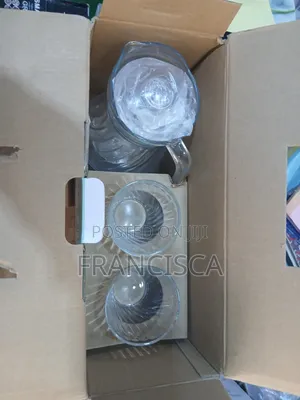 Chunming Glass Jar and Cup