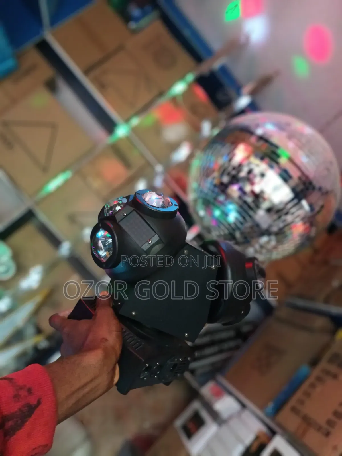 Double Head Strobe Light