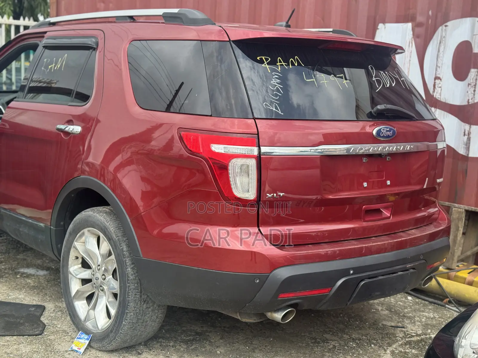 Ford Explorer 2012 Burgundy
