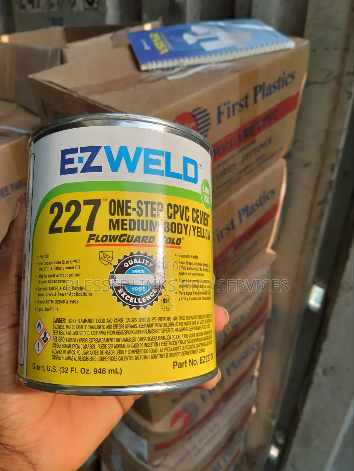 Flow Guard CPVC Solvent Cement