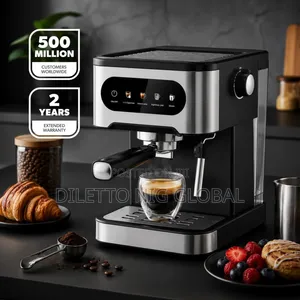 Newal Espresso Coffee Machine With Milk Frother | 20 Bar Pressure