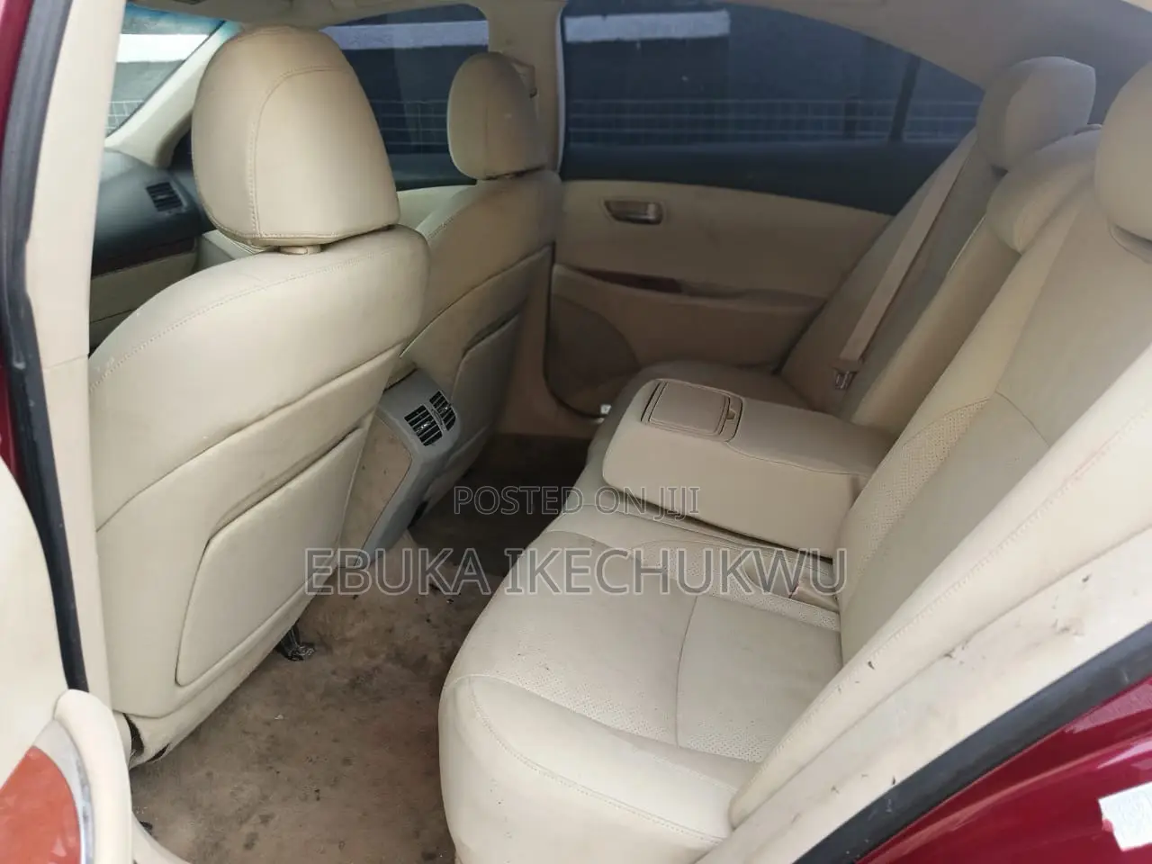 Lexus ES 350 2011 Red