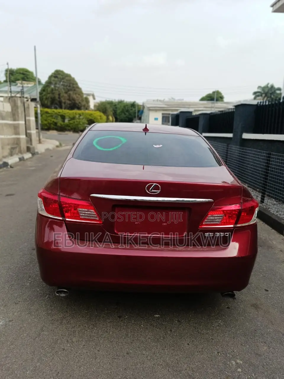 Lexus ES 350 2011 Red
