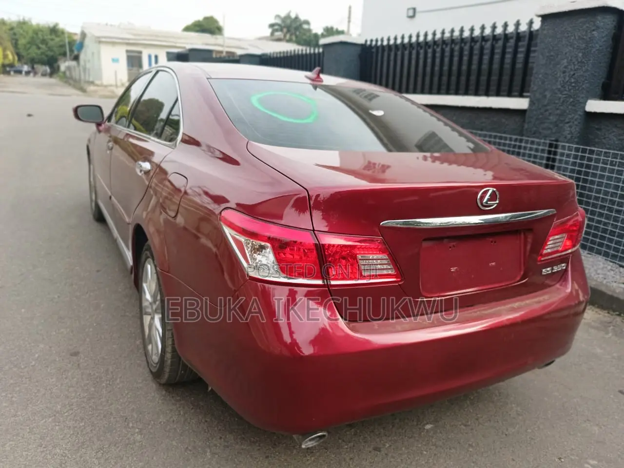 Lexus ES 350 2011 Red