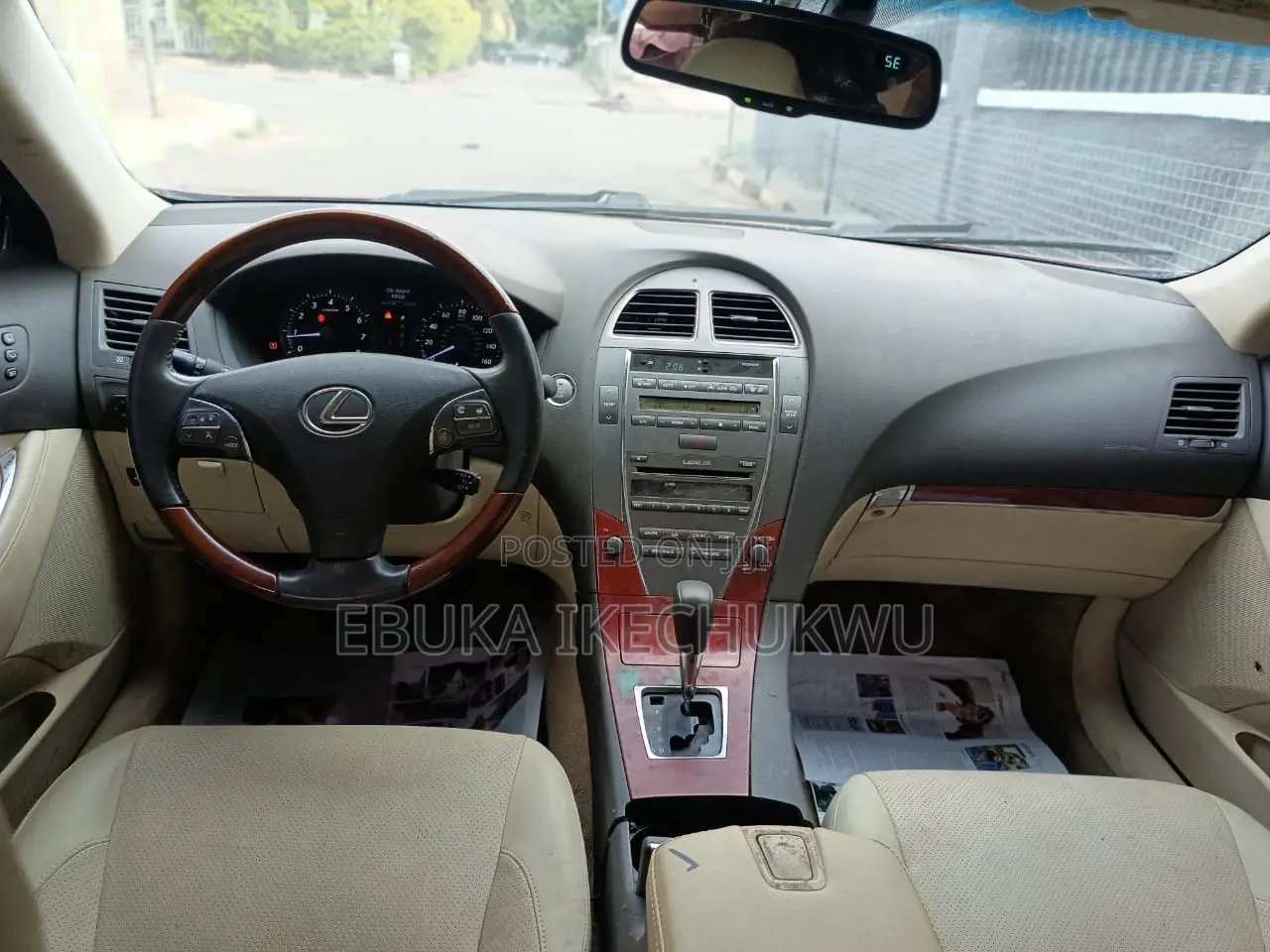 Lexus ES 350 2011 Red