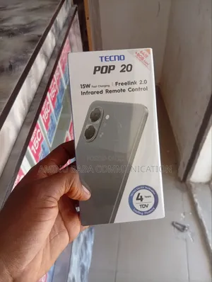 New Tecno Pop 20 64 GB Black
