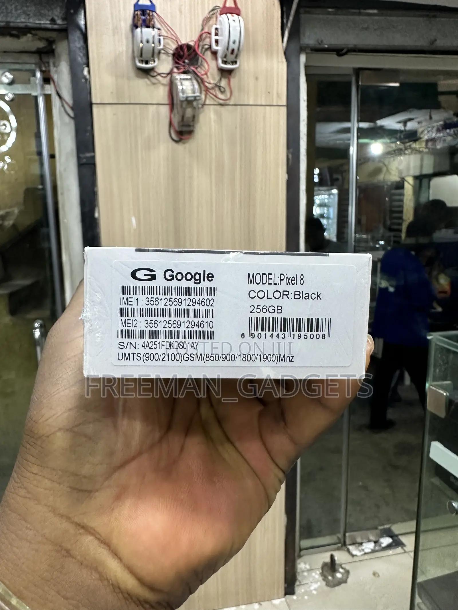 New Google Pixel 8 256 GB Black