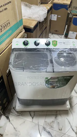 Synix 8.5KG Twin Tub Washer E8WTMG