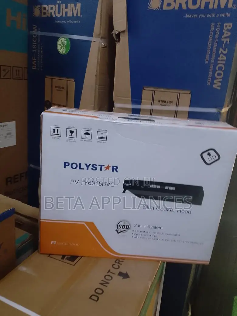 Polystar Slim Range Hood With LED Light