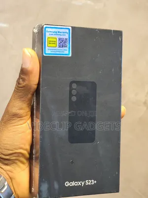 New Samsung Galaxy S23+ 256 GB Black