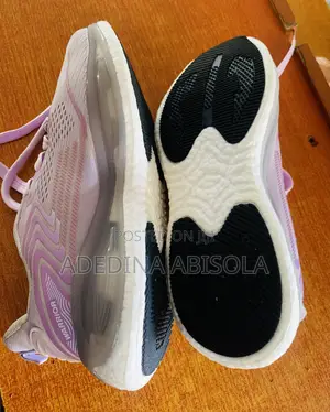 Ladies Warrior Sneakers - Purple, Cushioned Sole Size(40)