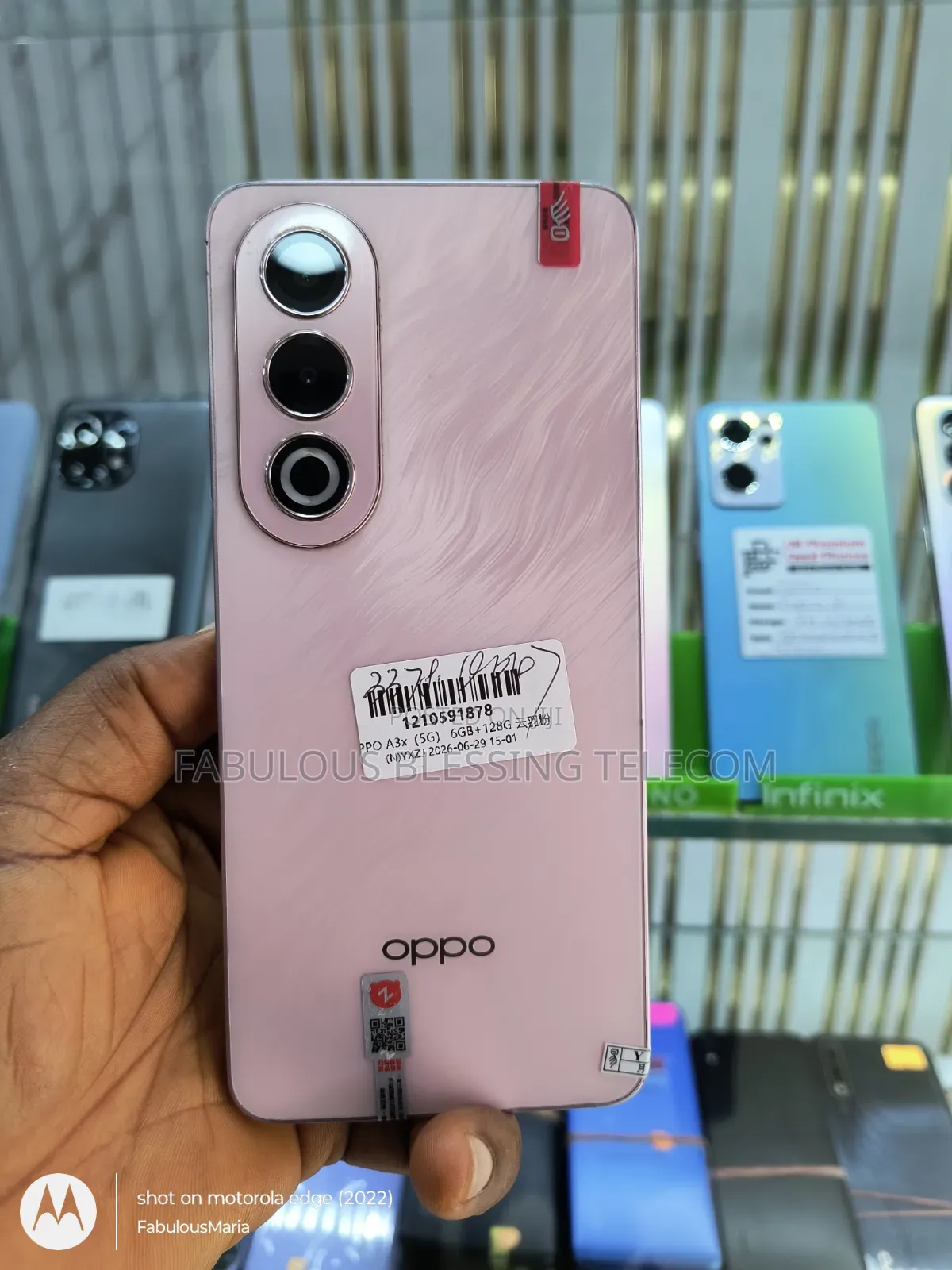 Oppo A3x 128 GB Pink