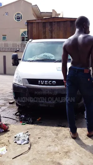 A Brand New White Iveco