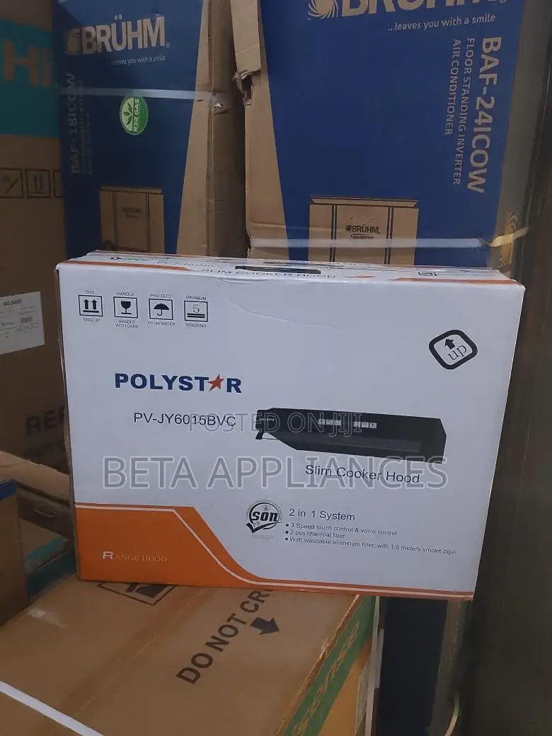 Polystar Cooker Hood With Carbon Filter